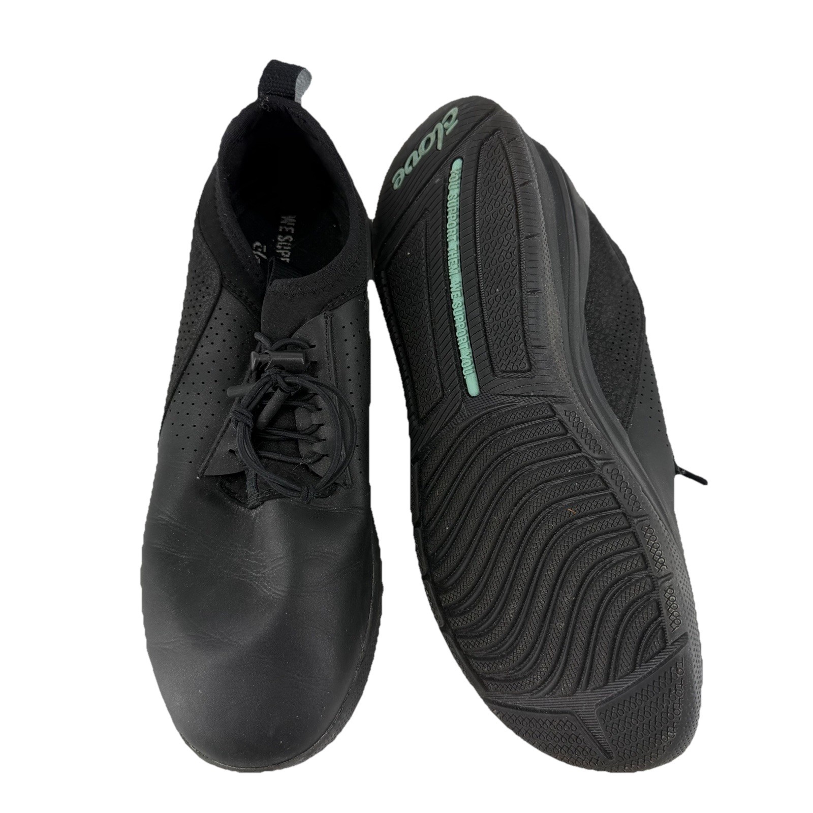 Clove Comfort Nursing/Healthcare Shoes Black Night Shift Women’s 9 Men’s 7.5
