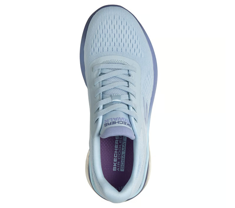 NEW WOMENS SKECHERS GO WALK AIR 3.0 REE Light Blue MESH Shoes AUTHENTIC IN BOX