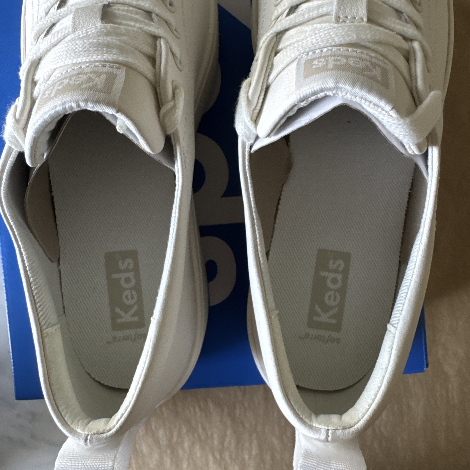 Keds Skyler Leather/White Women’s Size 7 Sneakers New