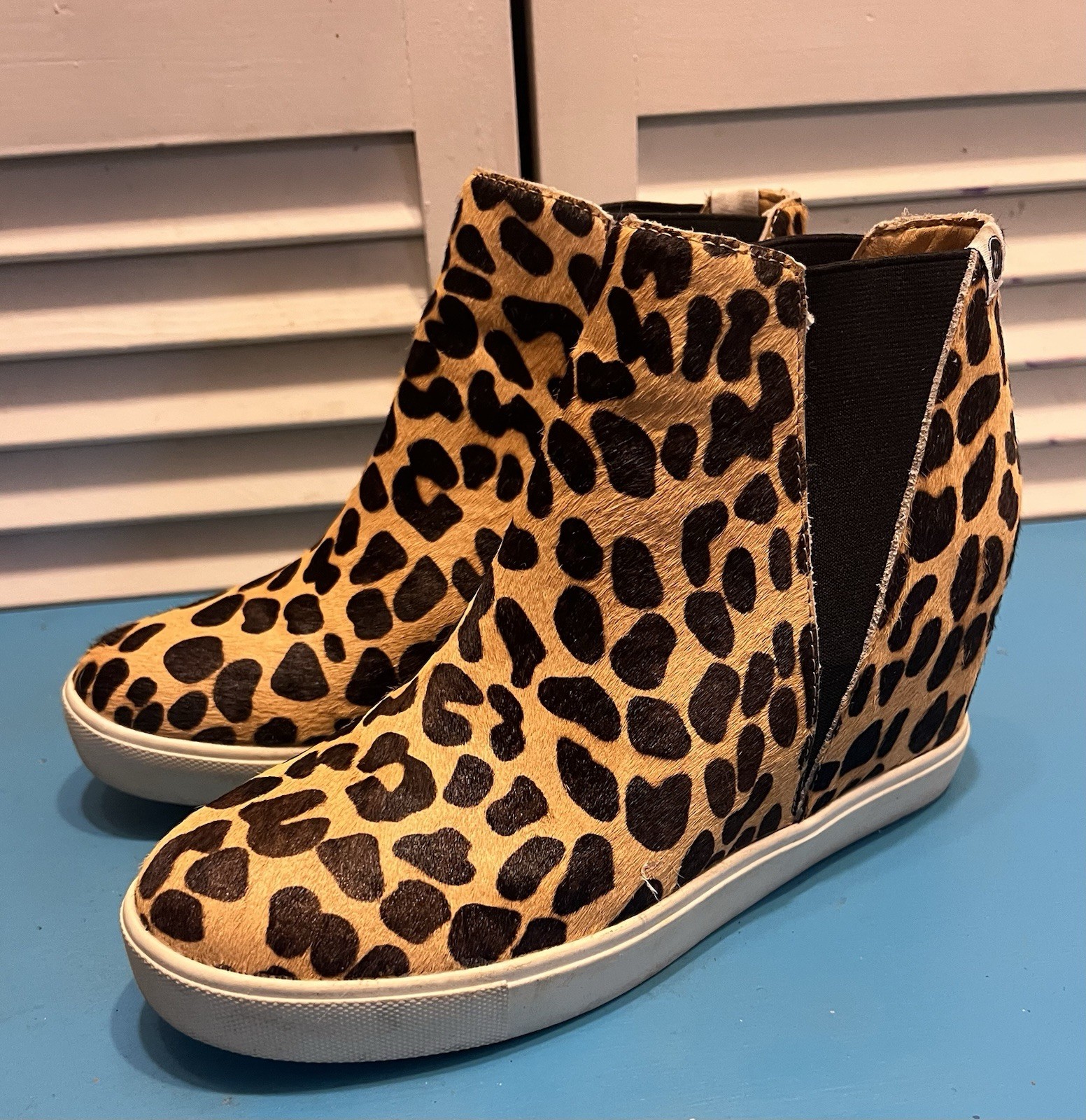 Coconuts By Matisse Women’s Lure Leopard Black Spot Sneakers Shoes Size 8M