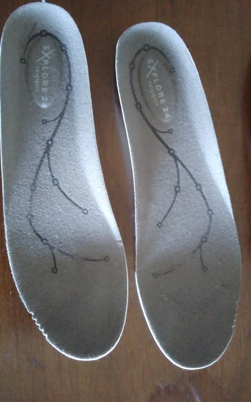 Easy Spirit Explore 24 Brown Suede/Textile Slipon Womens 9N/40 Comfort Shoes