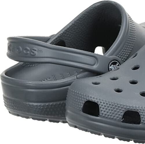 Crocs Unisex Classic Clog 10001-0DA Slate Grey Men’s Size 10 / Womens 12 (1661)*