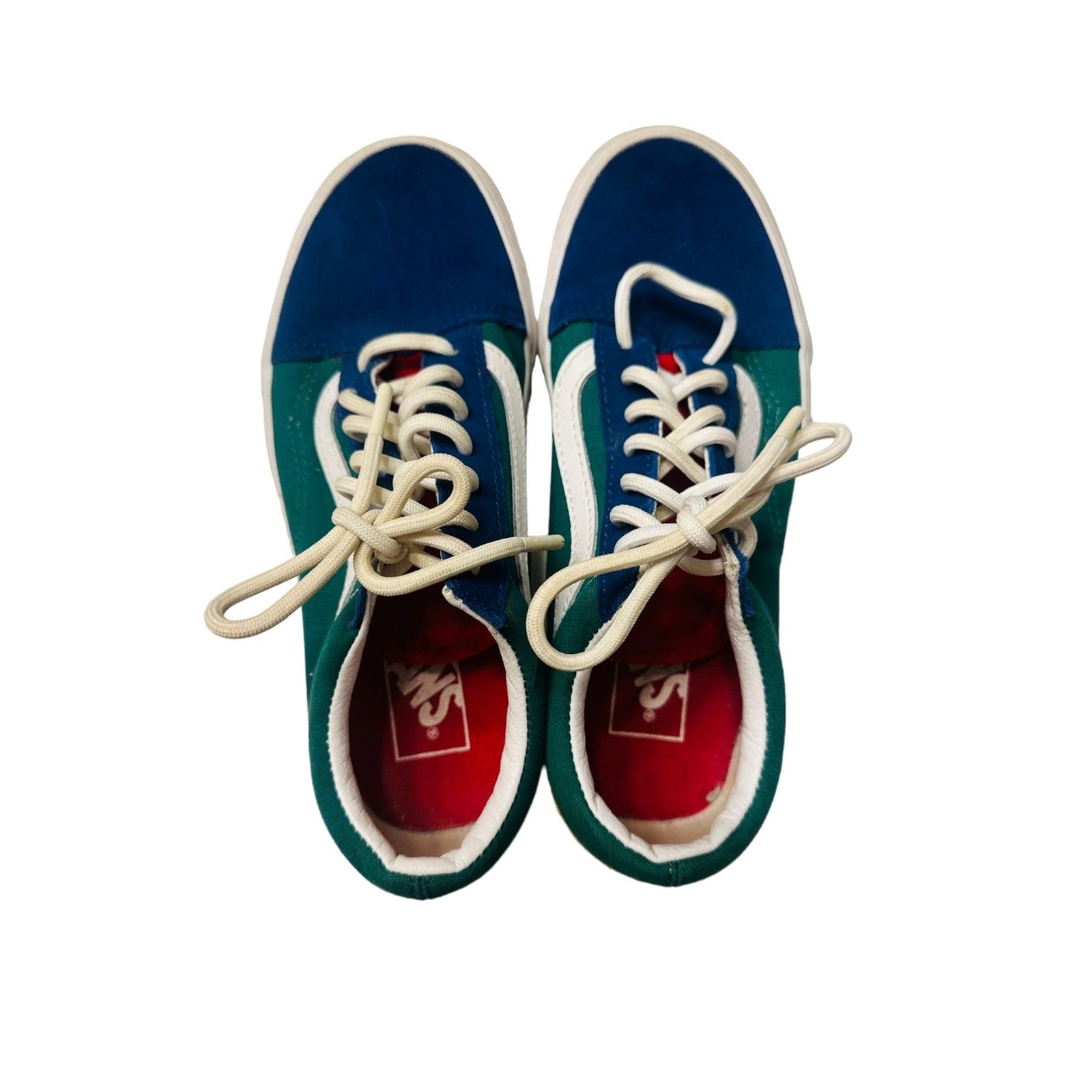 Vans Unisex Off The Wall 500714 Multicolor Casual Sneakers Size M5 W 6.5