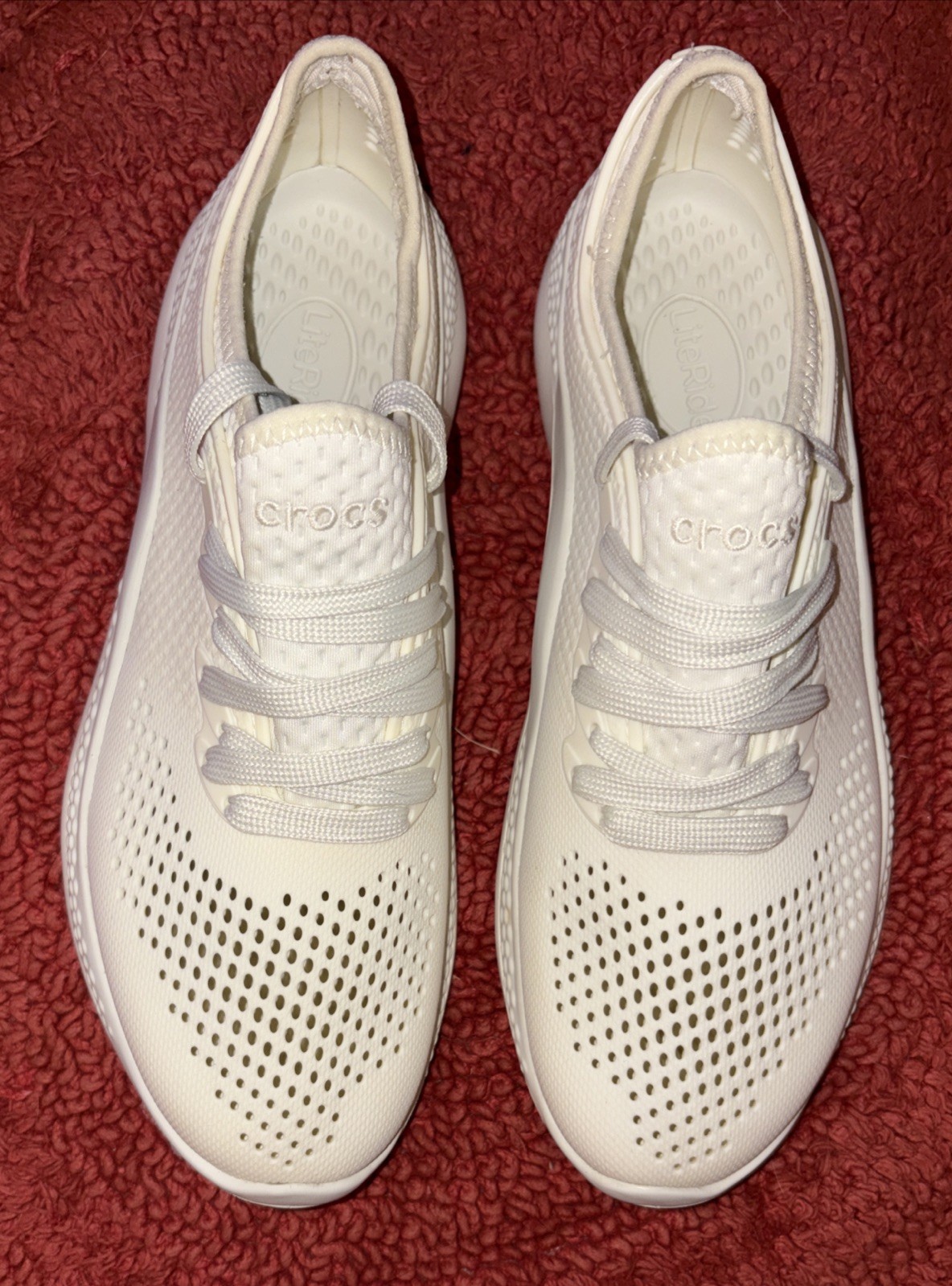 Crocs Women’s Sneakers Literide 360 Pacer Water Beach Pool Sneakers Shoes Sz 9 M