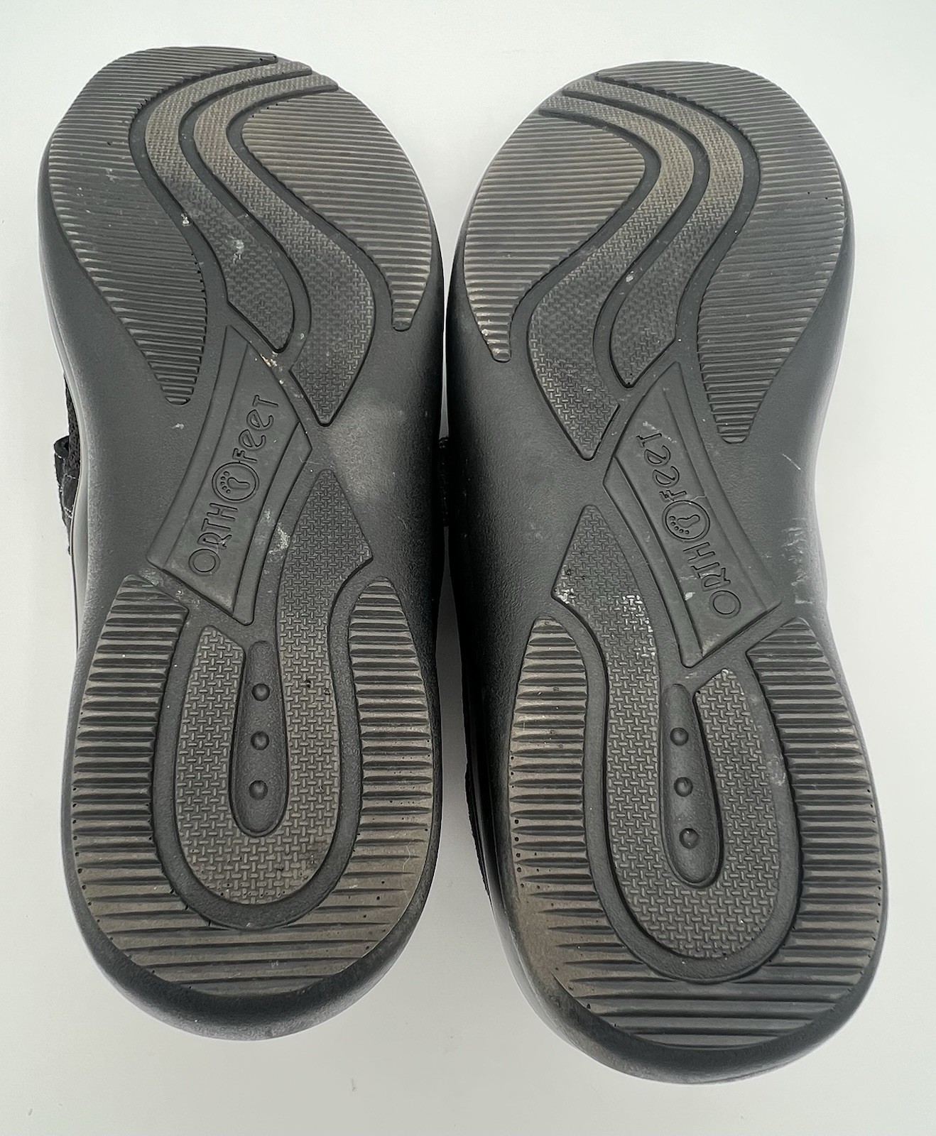 Orthofeet Quincy 821 Black 10 B Medium Women’s Slip On Comfort Shoes EUC