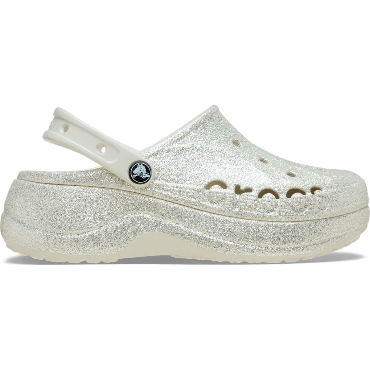 Crocs Women’s Baya Platform Glitter Clogs