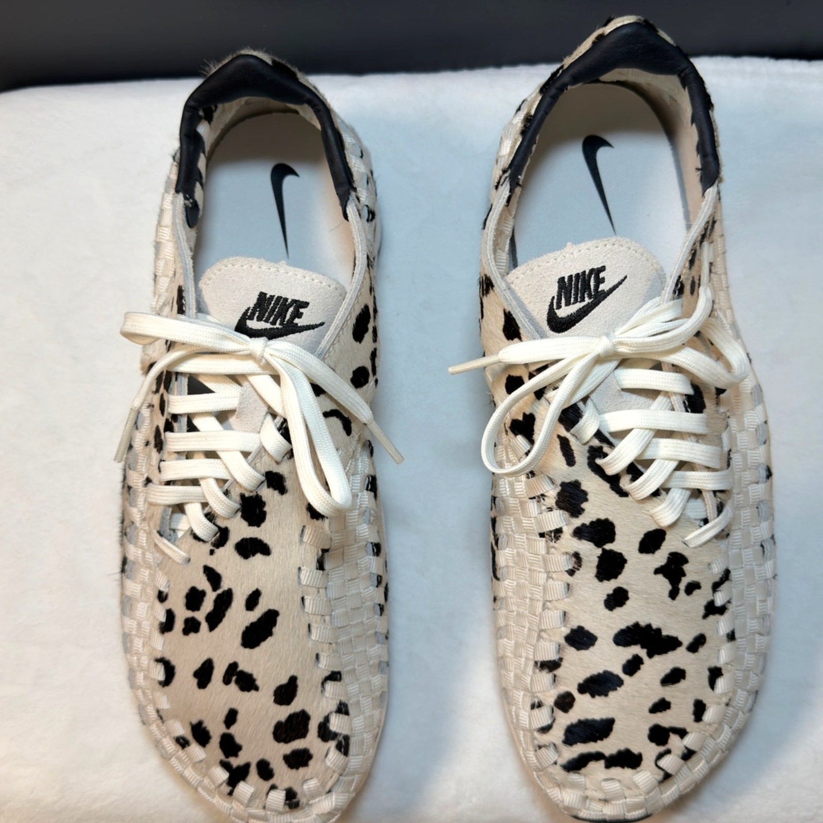 Nike WMNS Air Footscape Woven “White Cow Print” – FB1959-102 | 10.5W