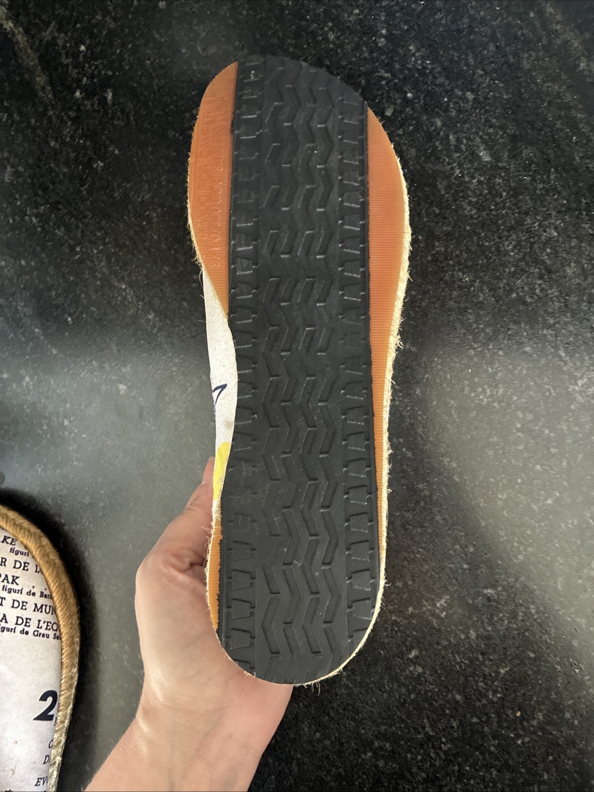Camper Criro Abstract Espadrilles Slip Ons Womens EU 40 US 9/9.5 Run Small 8/8.5
