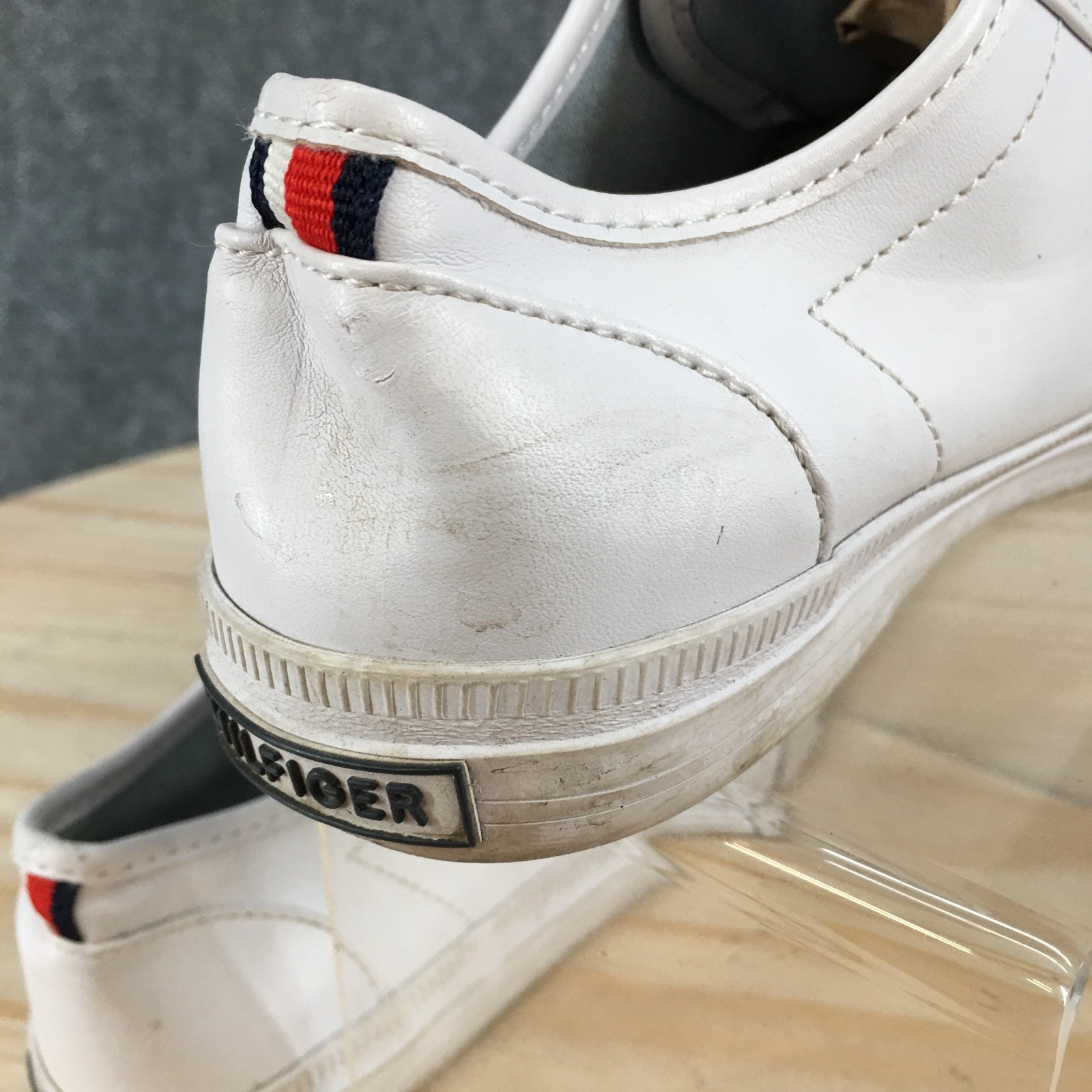 Tommy Hilfiger Shoes Womens 6.5 M Anni Laceless Slip On Sneakers White Casual