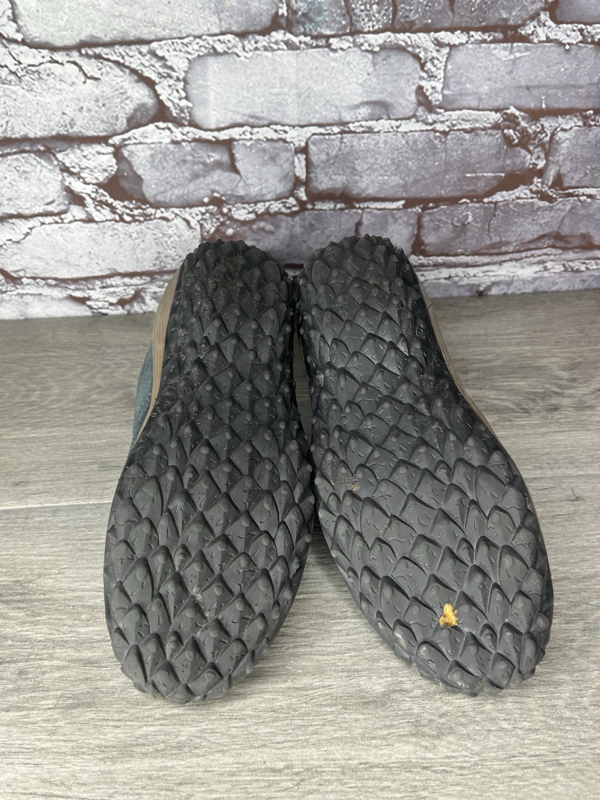 Panama Jack Blue Suede Textile Loafers Athletic Shoes Women Sz 35EU/5M US