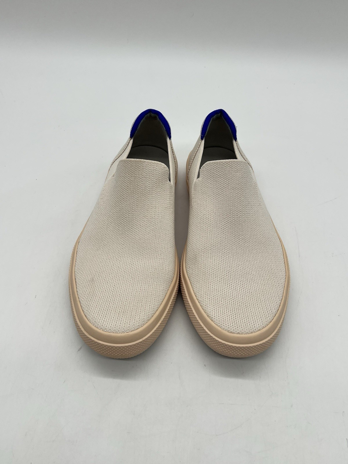 Rothy’s The City Women’s Size 8 Light Pink Textile Slip On Sneakers Shoes.
