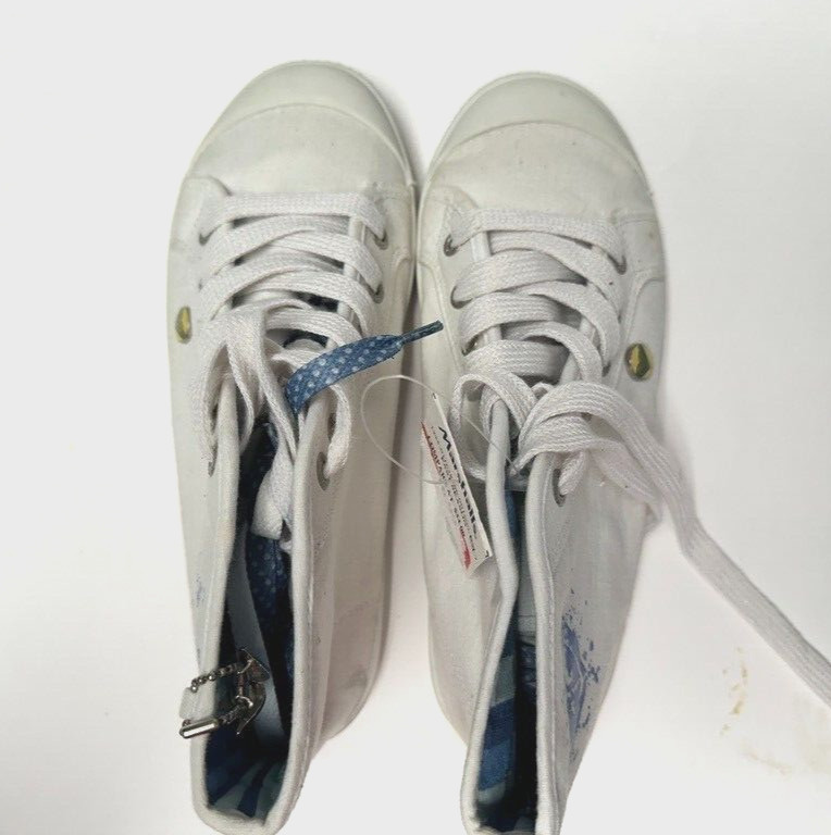 ROXY High-Top Shoes Hanzel Fabric Upper, Balance Man Made Materials,Size 7, New