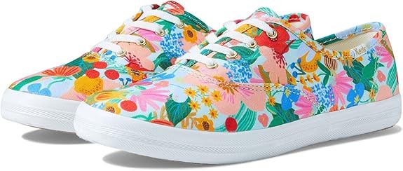 Keds x Rifle Paper Co Champion Sneakers – Sicily Blue/Multi (Women’s Size 10 M
