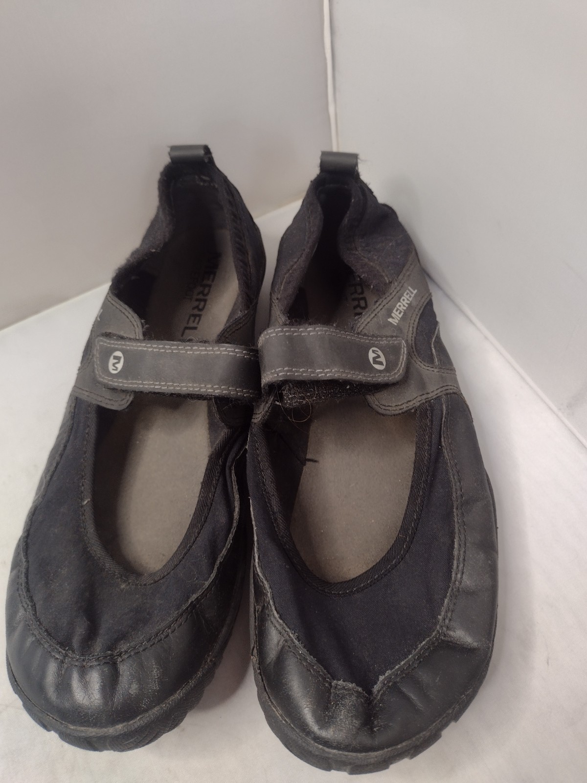 Merrell Pure Glove Black Mary Jane Women’s 8.5 Vibram Walking Trail Outdoor C