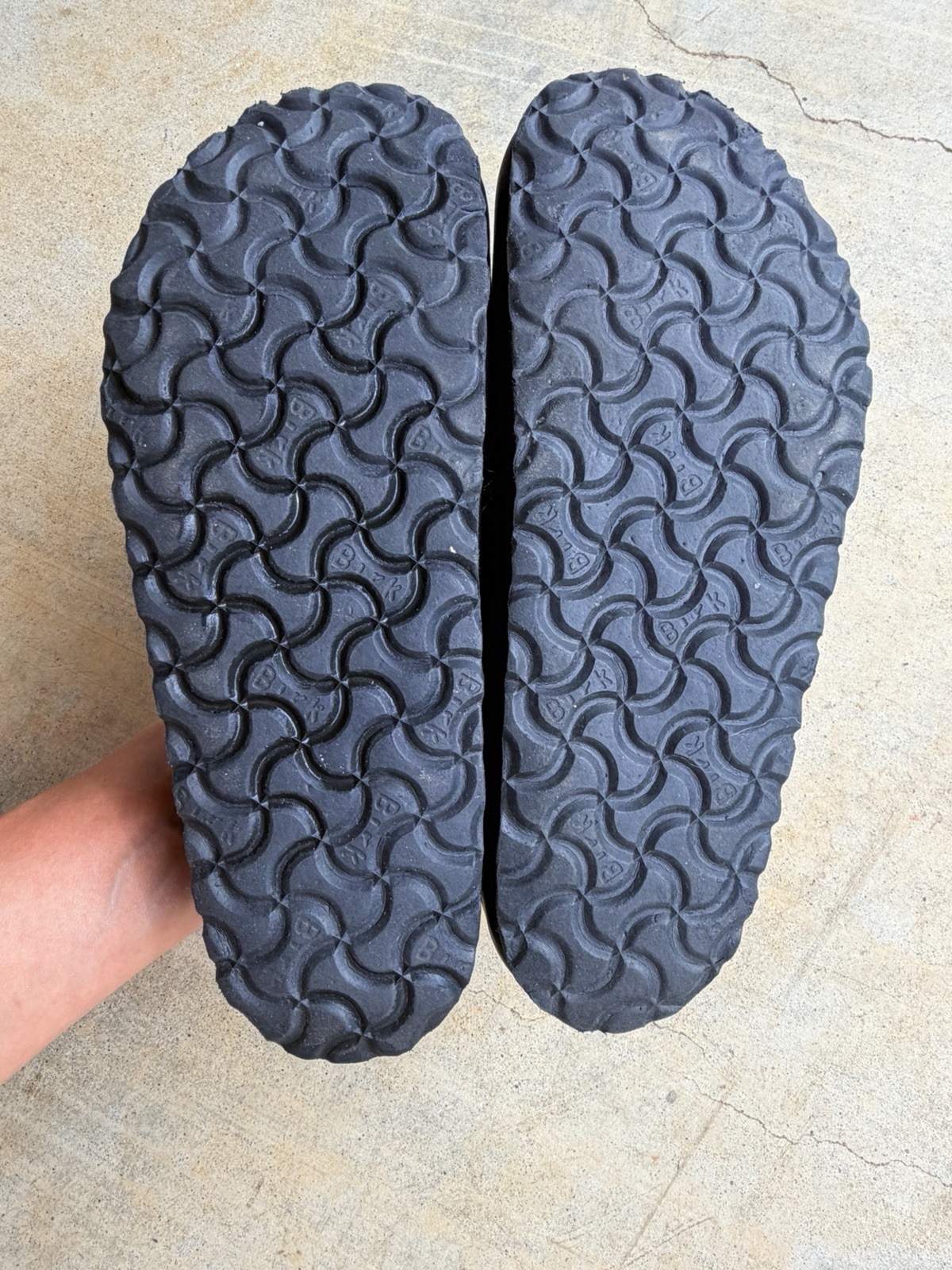 Birkenstock 39 Montova Black 100% Leather