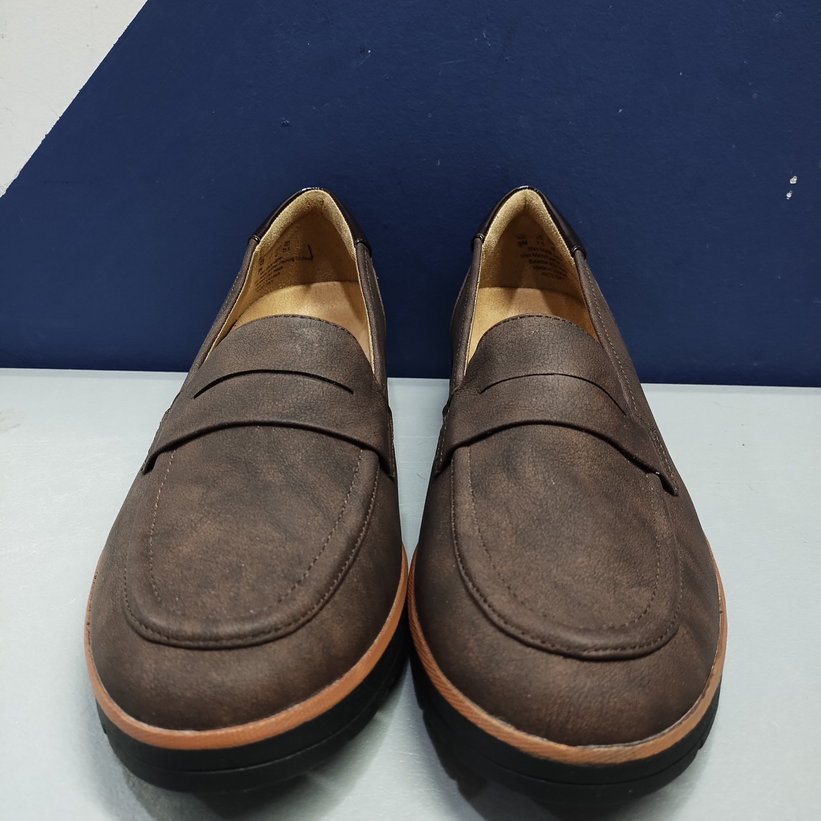 Dr. Scholl’s Nice Day Loafers Womens US 9M Brown Upper Synthetic Comfort Slip On