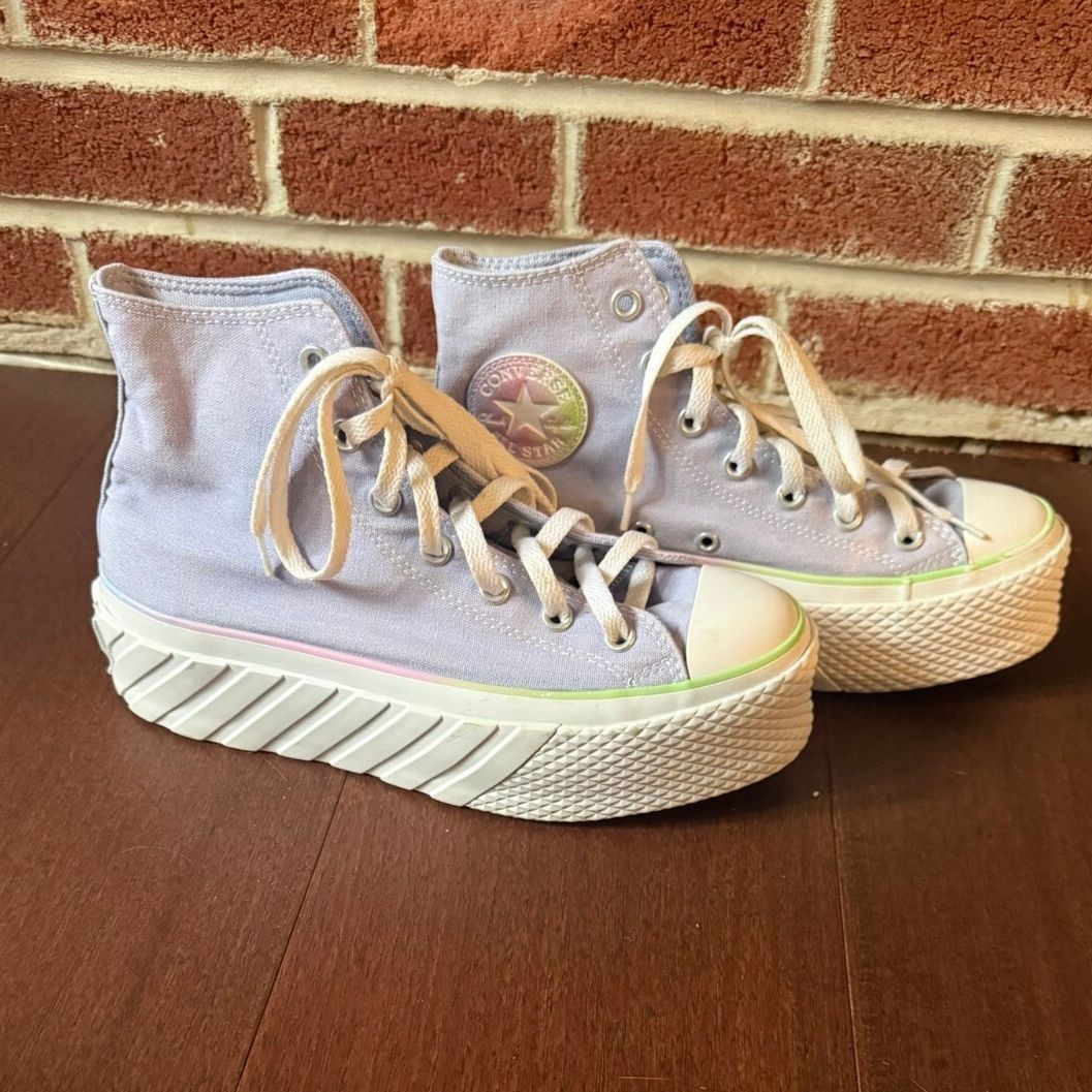 Converse Run Star Legacy CX Pride W6.5 M5 Lavender Platform A06027C