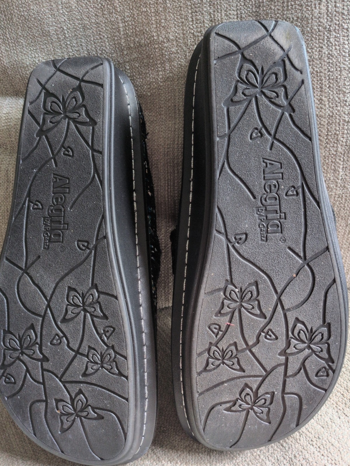 Alegria Brigid Women’s Posh Slip-On Geometric Pattern Mules Size 39 EU