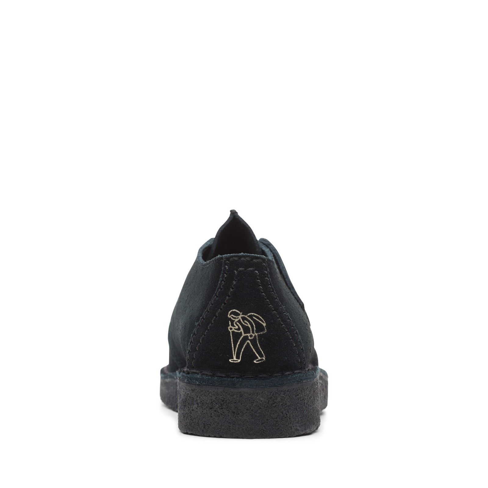 Clarks Women’s Desert Trek Black Suede 26165566