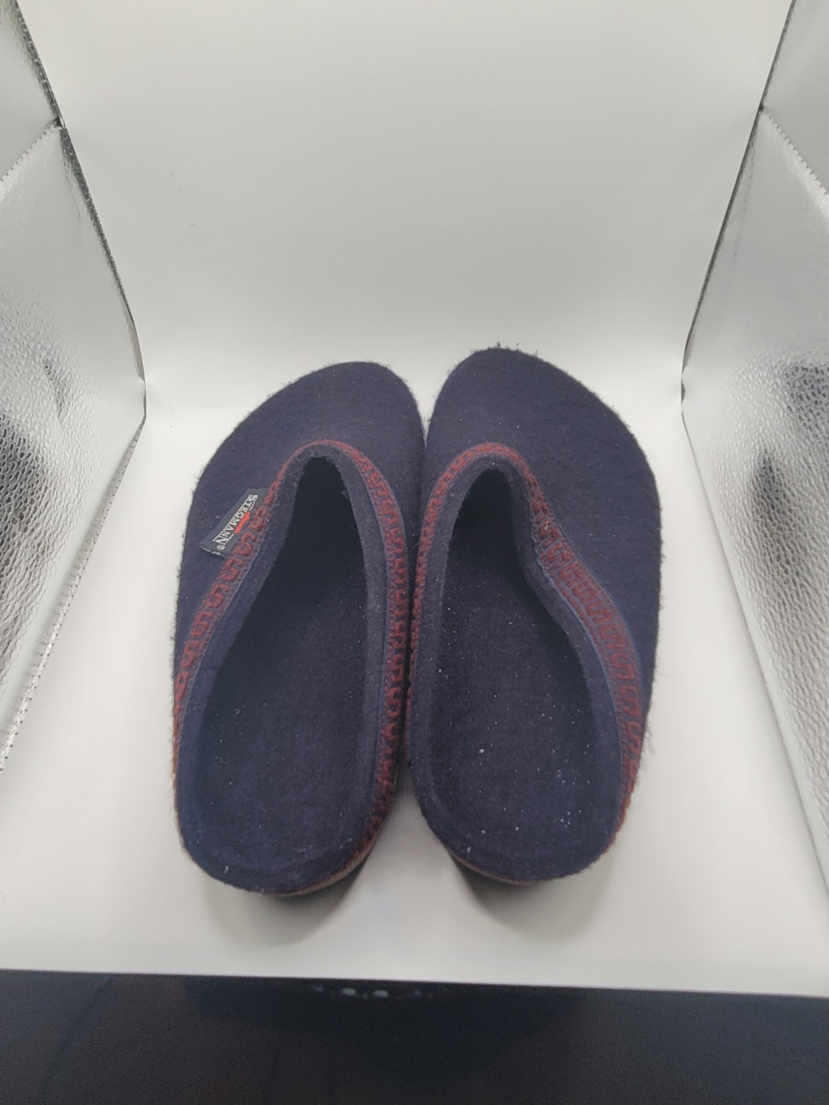 Stegmann Women’s Original 100% Wool Slip On Clog – Black – Size EU 38 US 7.5