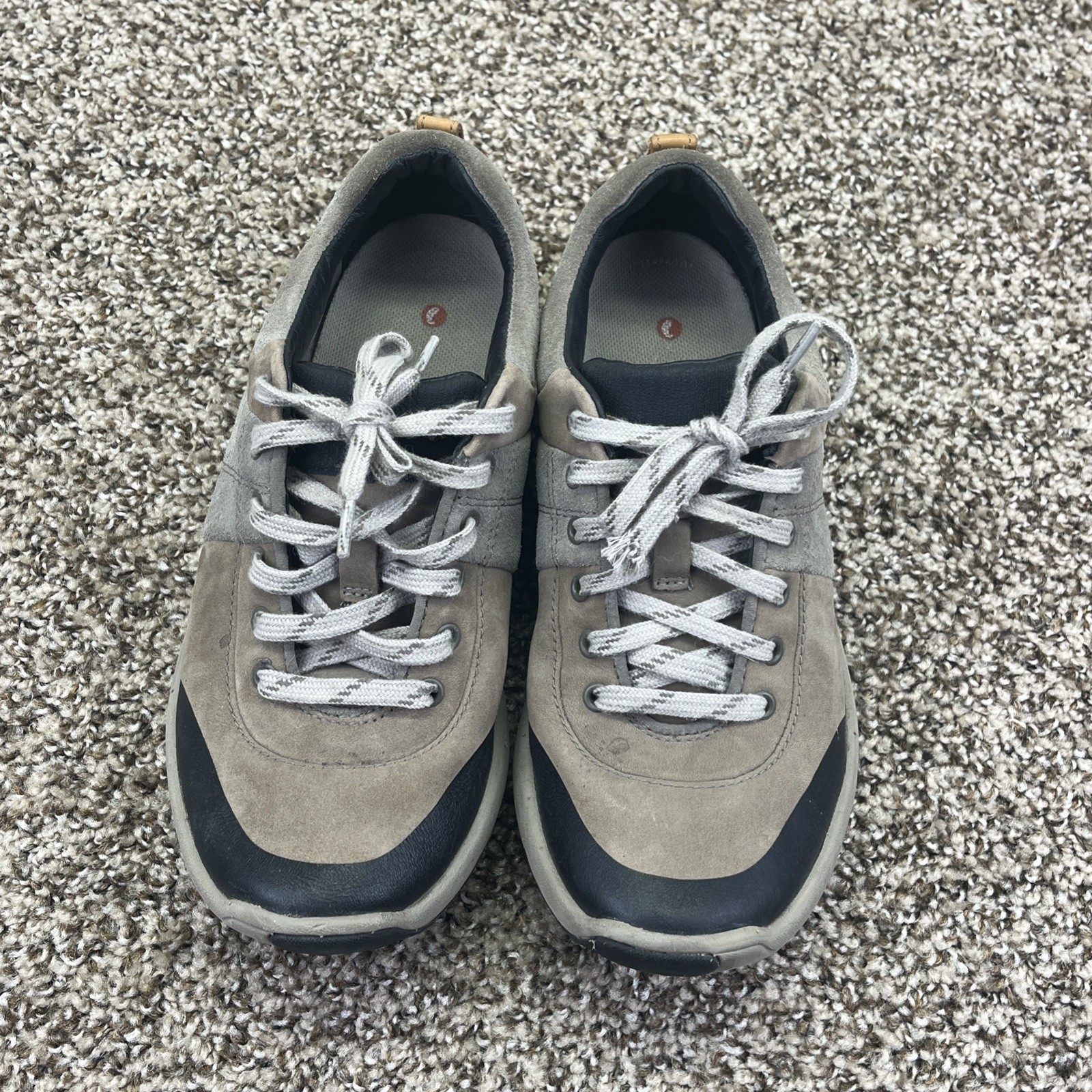 Clarks Wave Andes Women Size 5.5 M Desert Suede Nubuck Waterproof Walking Shoes