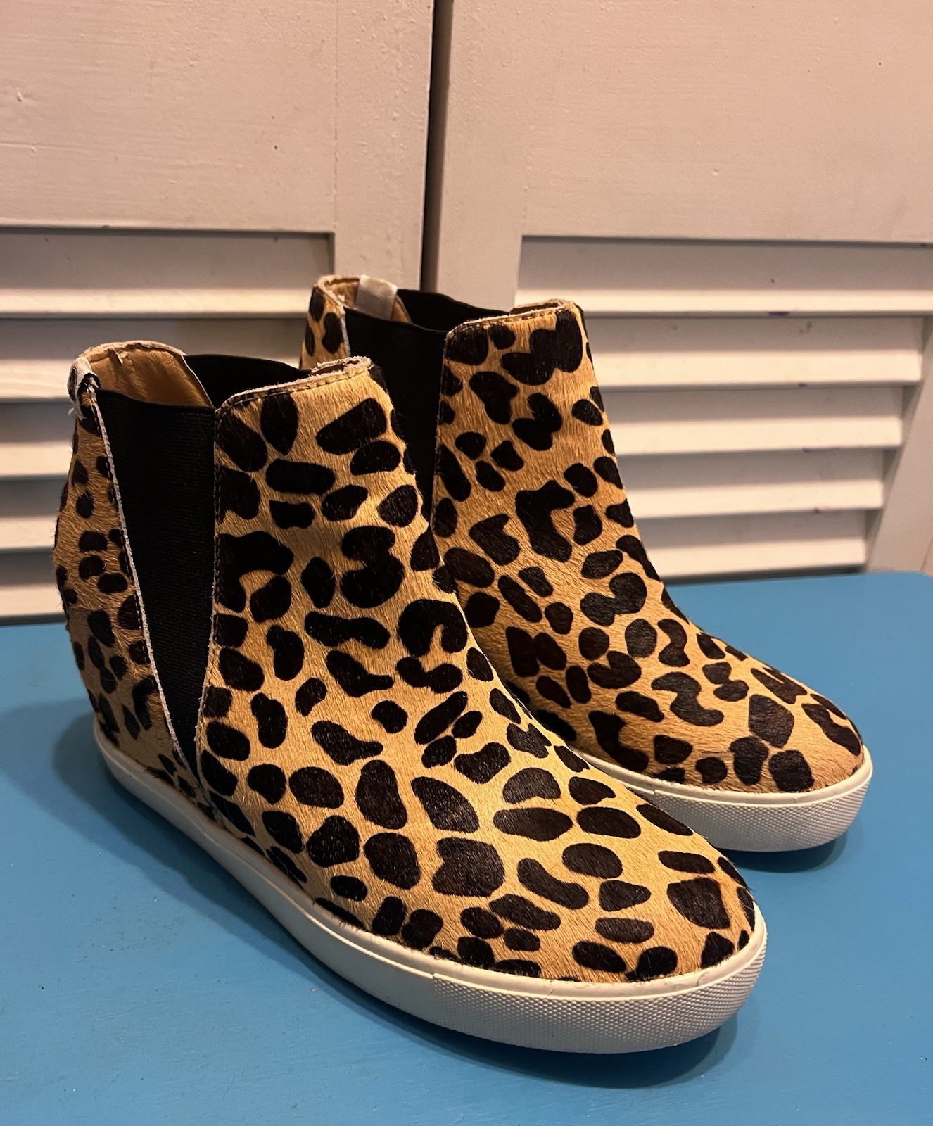 Coconuts By Matisse Women’s Lure Leopard Black Spot Sneakers Shoes Size 8M