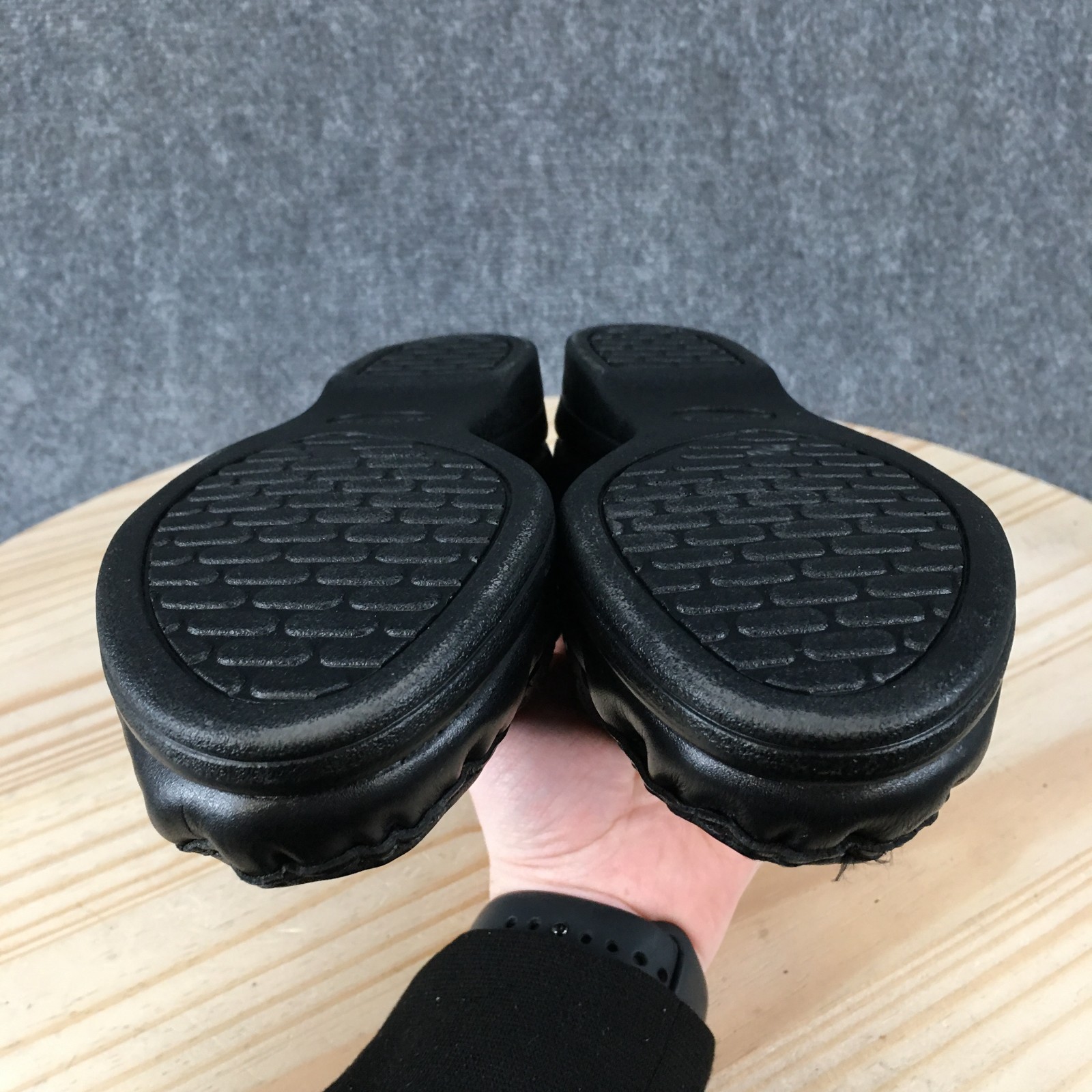 Softspots Venus Lite Shoes Womens 8.5 Narrow Loafer Slip On Casual Leather Black
