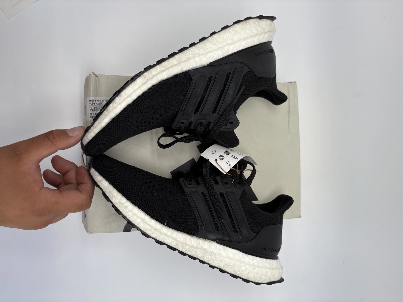 Adidas Ultraboost 1.0 Women’s Size 5.5 Running Shoes Black HQ4206