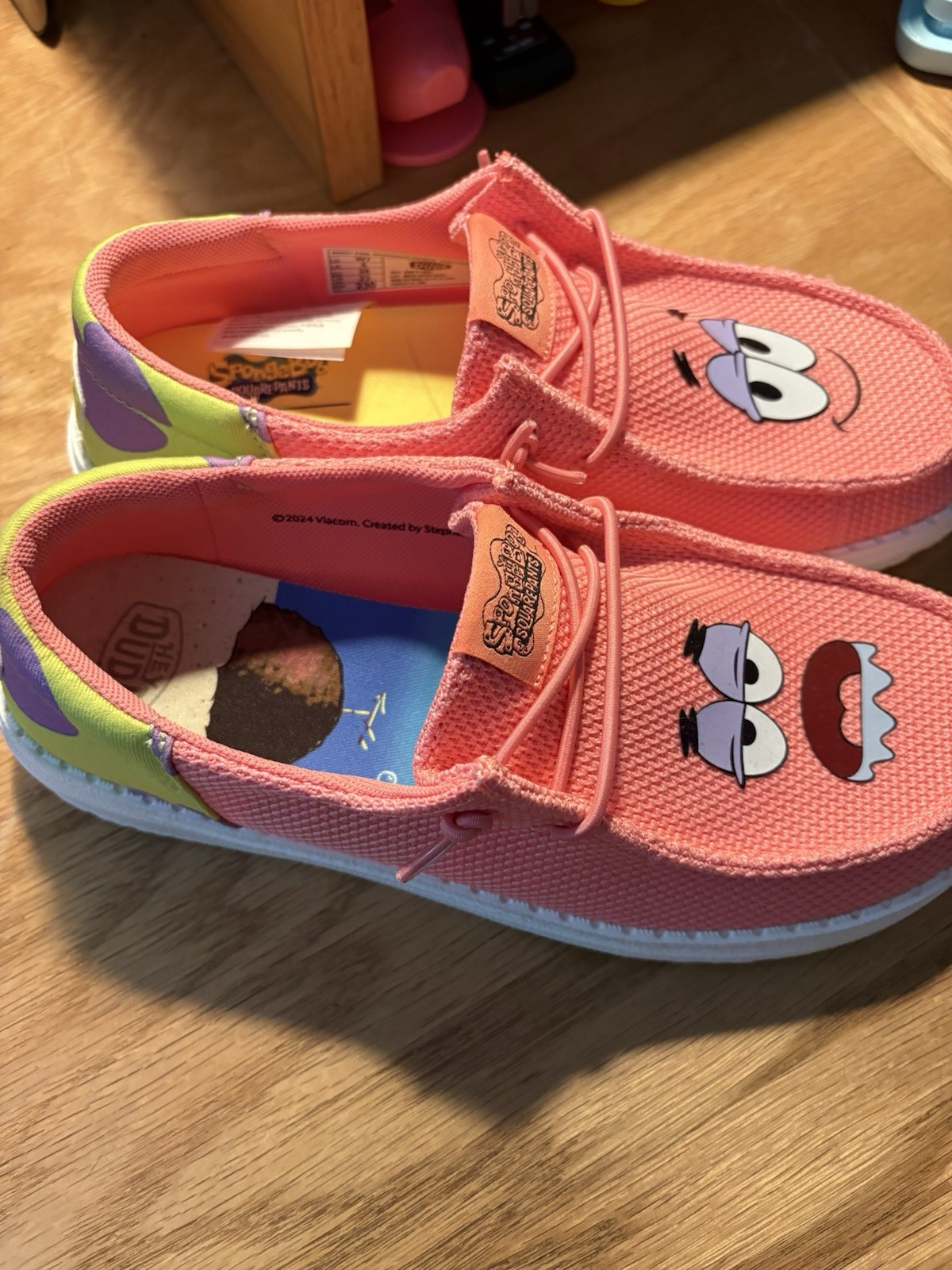 SpongeBob Square Pants Ladies hey dudes Shoes Size W7