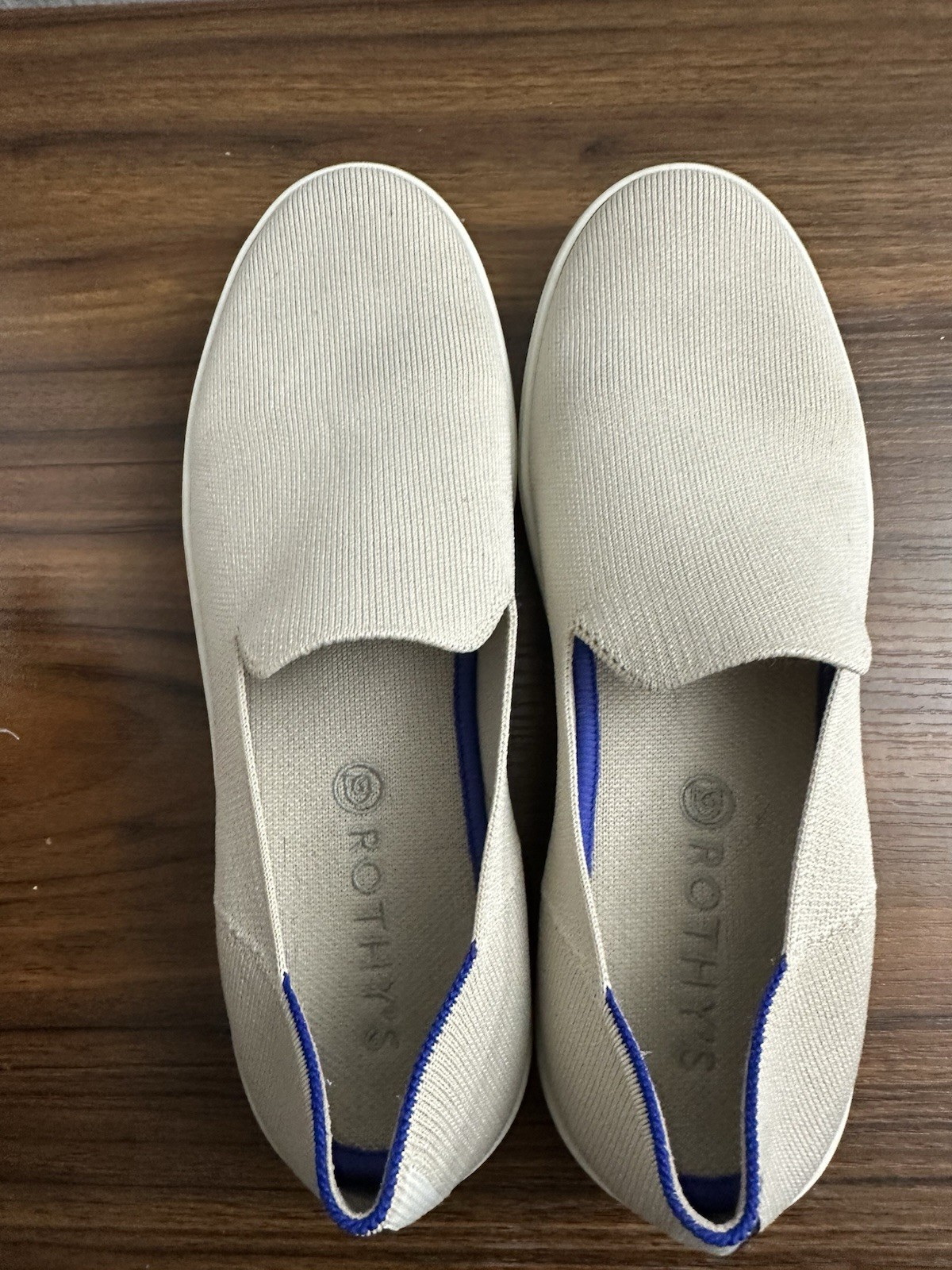 Rothy’s The Original Slip On Sneaker Latte Color Womens 11.5