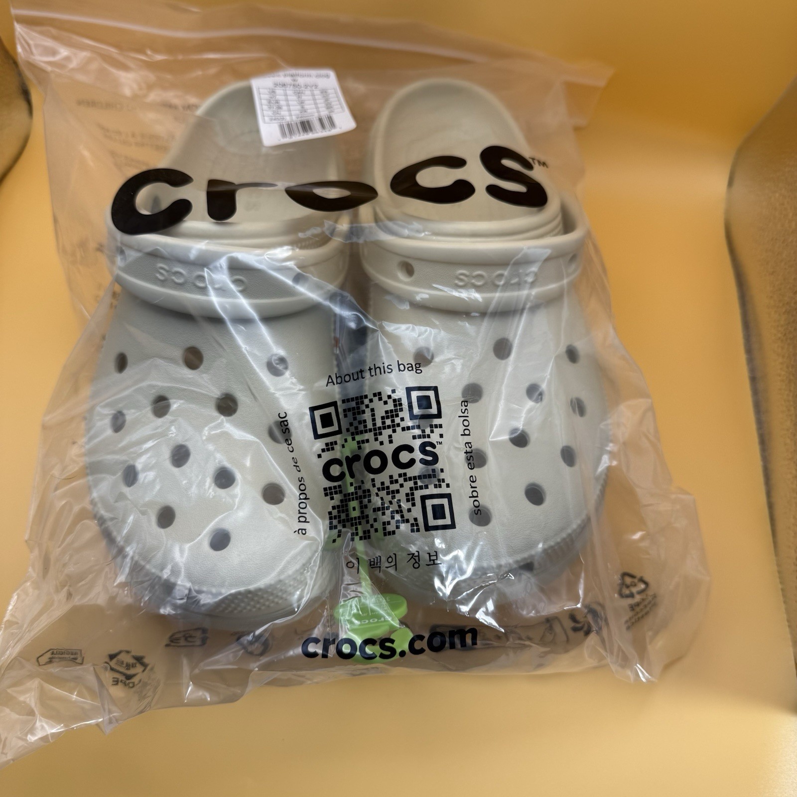Crocs Women’s Classic Platform Clog Holds 26 Jibbitz™ Size 7 Women’s NIB