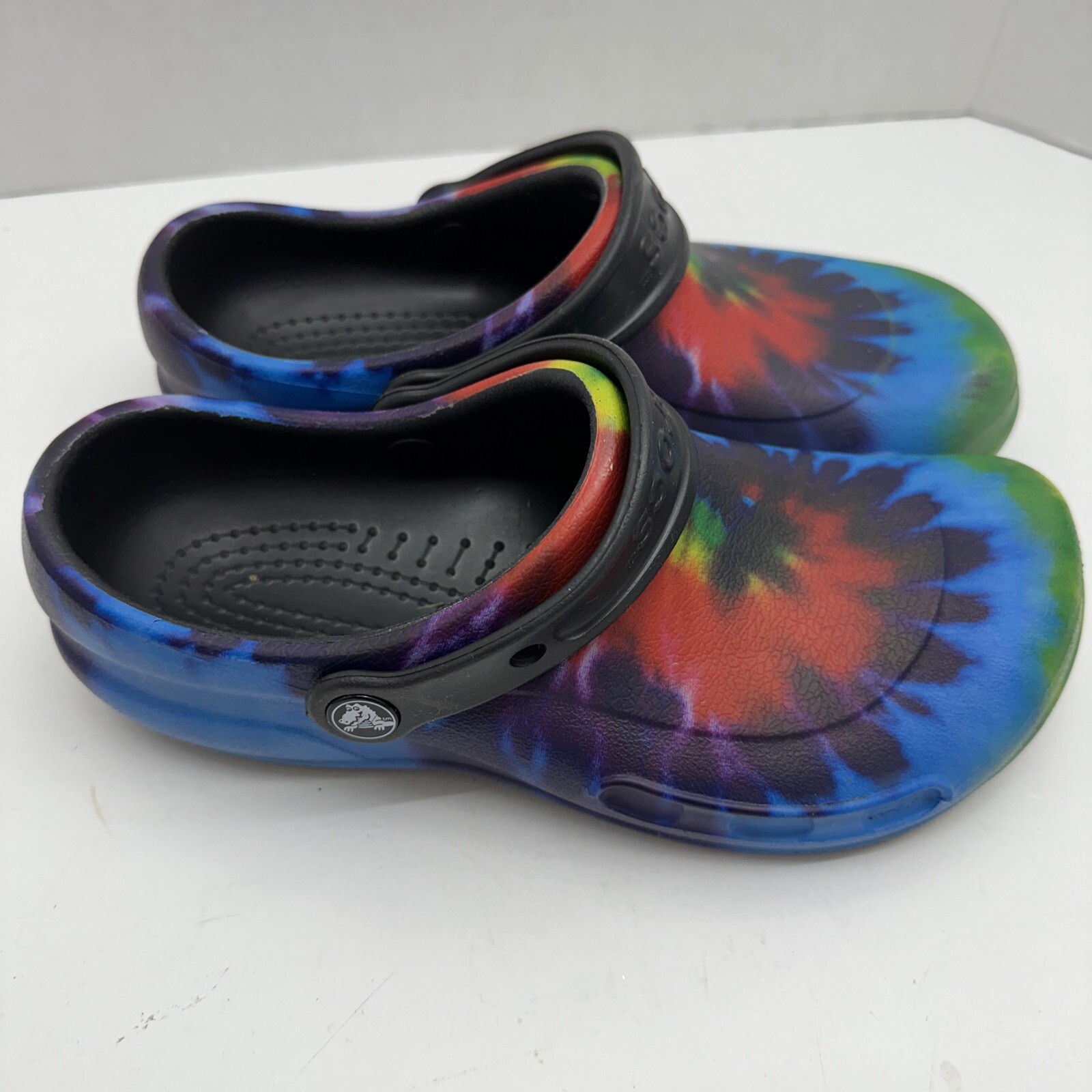 CROCS ~ Classic Tie Dye Graphic Print Unisex Clogs ~ M/6 ~ W8