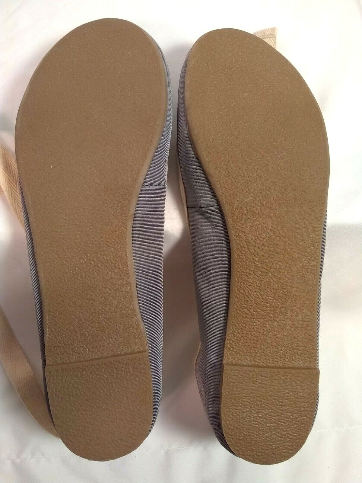 Urban Outfitters COOPERATIVE Lace-up Grosgrain Ballet Skimmer Flats Sz-10 f413