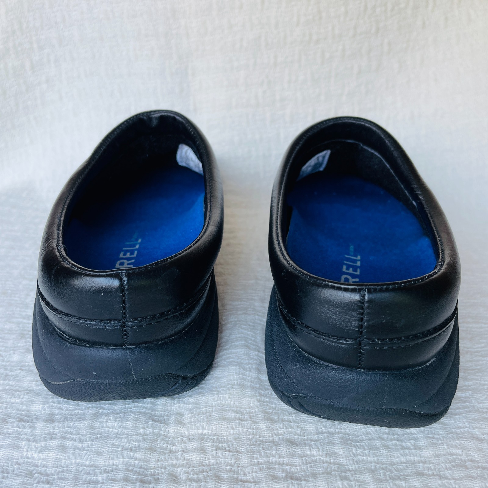 Merrell Women’s Jungle Primo Super Comfy Black Leather Mocs Size 7.5 – Pristine!