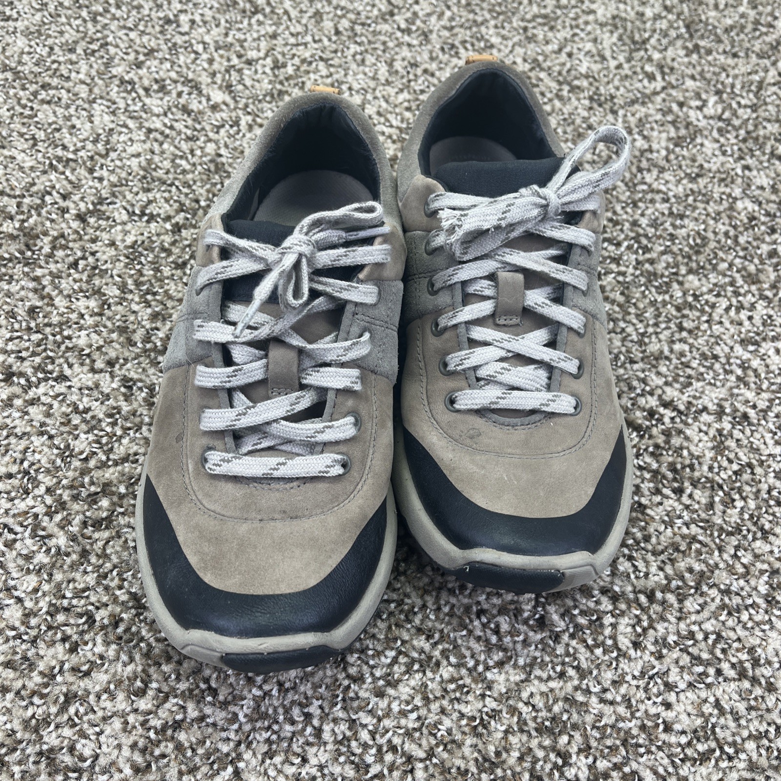 Clarks Wave Andes Women Size 5.5 M Desert Suede Nubuck Waterproof Walking Shoes