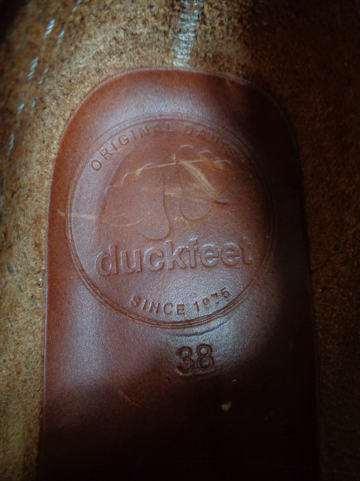 Duckfeet The Original Danish Leather “Fyn” Brown EU 38/US Size 8 Women’s/6 Men’s