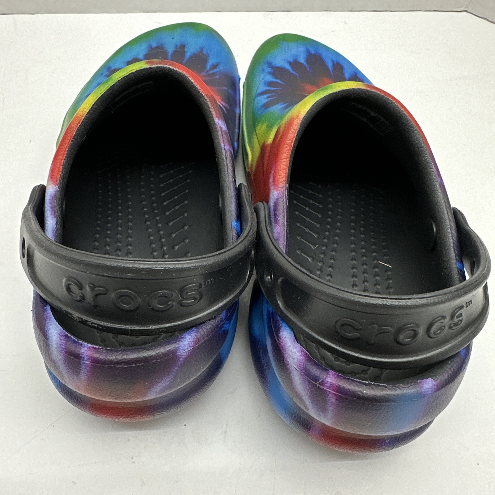 CROCS ~ Classic Tie Dye Graphic Print Unisex Clogs ~ M/6 ~ W8