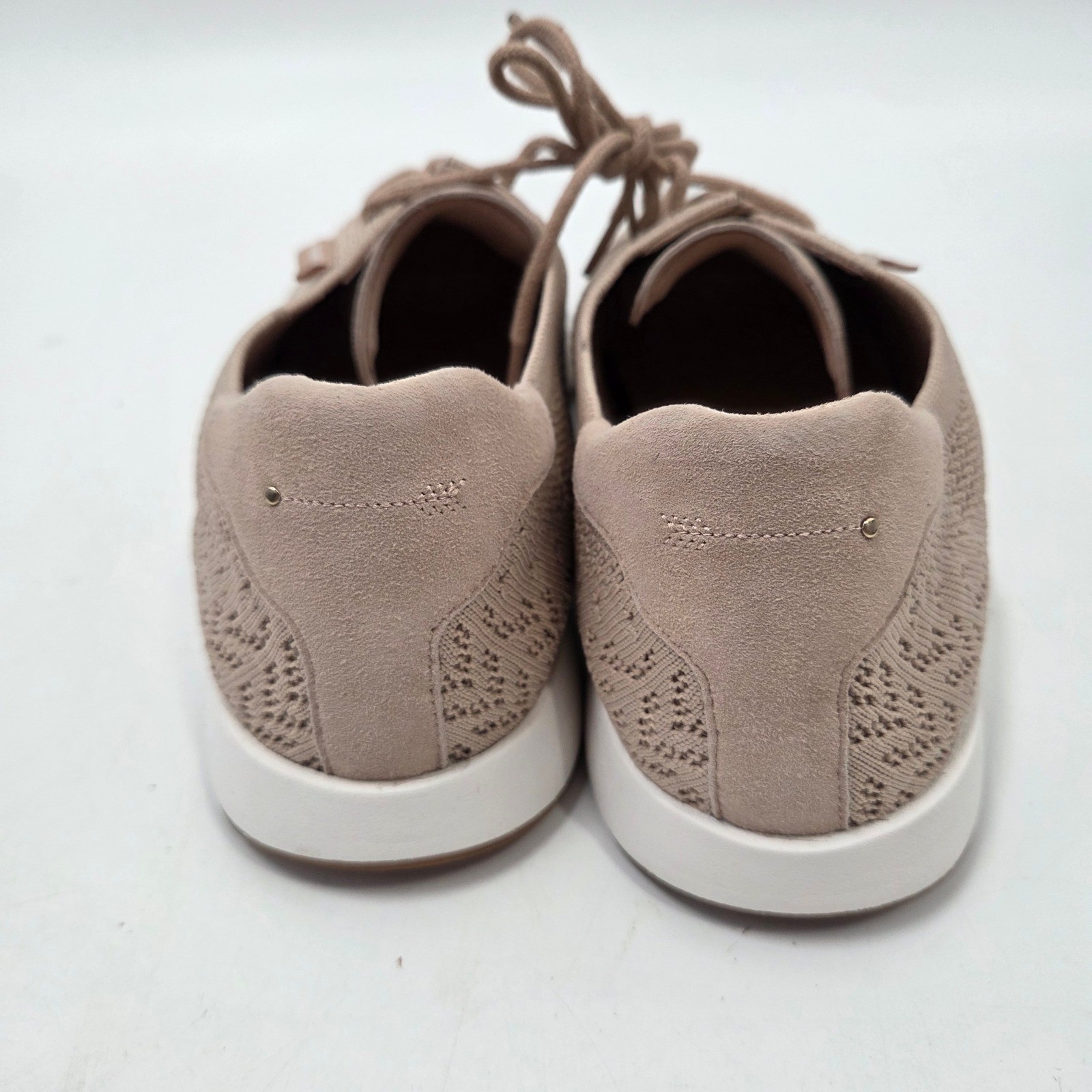 Frankie 4 Dimity Sneakers Womens Size 9 Sand Beige Rose Gold Slip Resistant