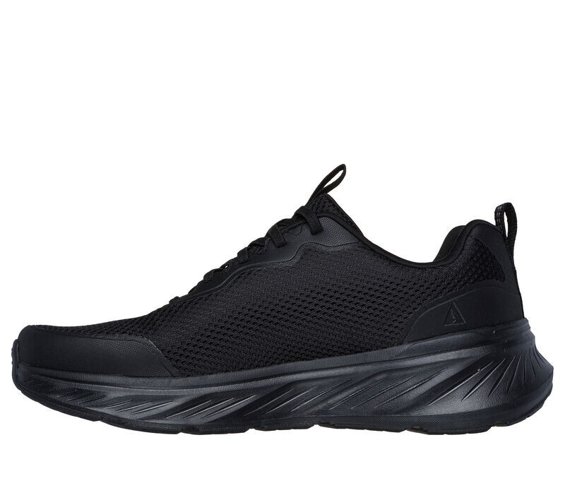 Mens Black Skechers Sport Shoes Extra Wide Casual Walk Bungee Memory Foam 232835
