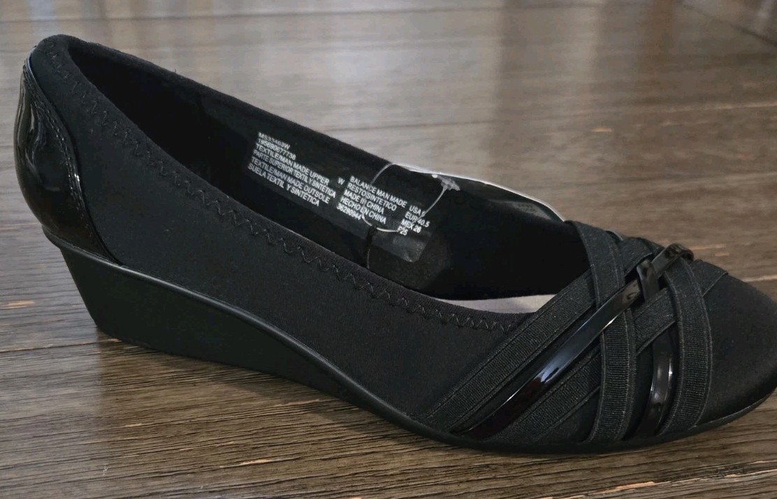 New Cliffs by White Mountain Bowie Wedge Women’s Shoes Wide Width Multi-Size