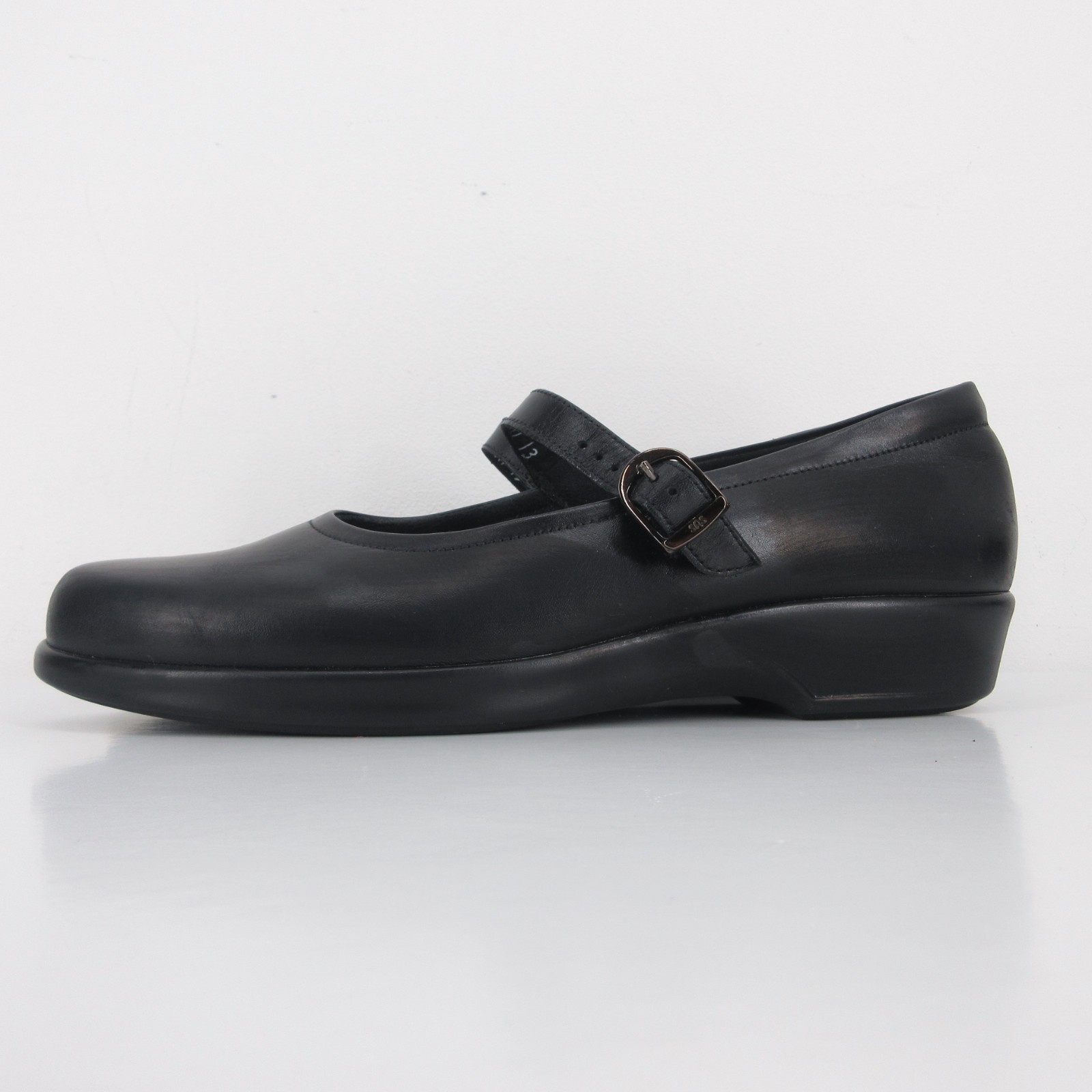 SAS Maria Mary Jane Loafers Slim Shoes Womens Size 10 S Black Leather Orthotic