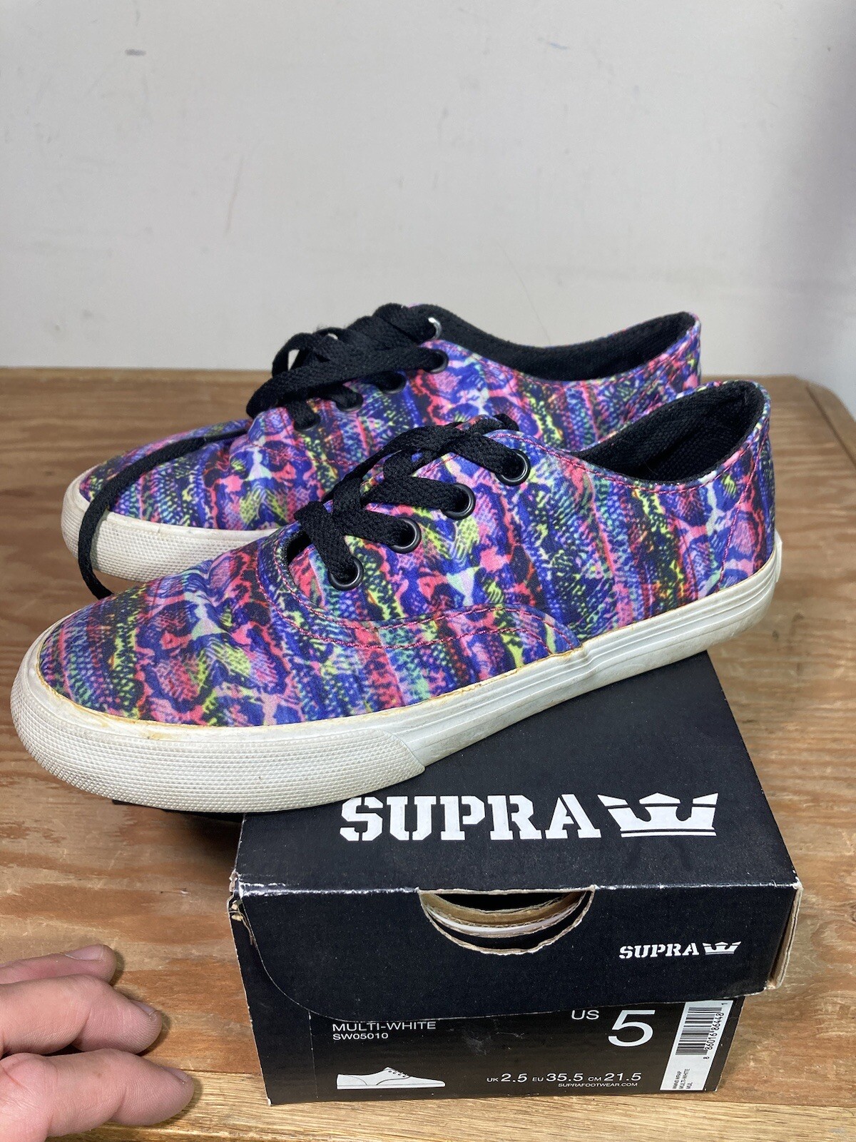 Supra Women’s US Size 5 Purple Athletic Comfort Shoes Sw05010