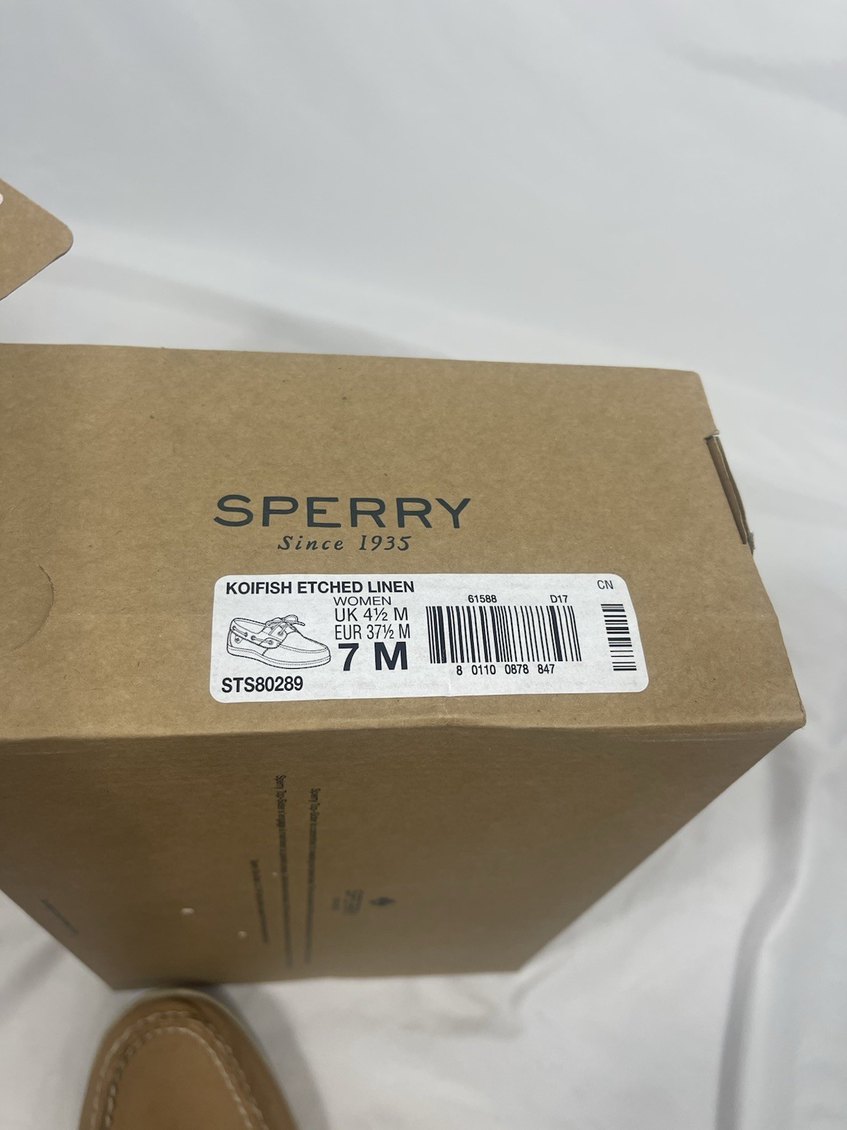 Sperry Top-Sider Women’s Koifish Linen Boat Shoes STS80289