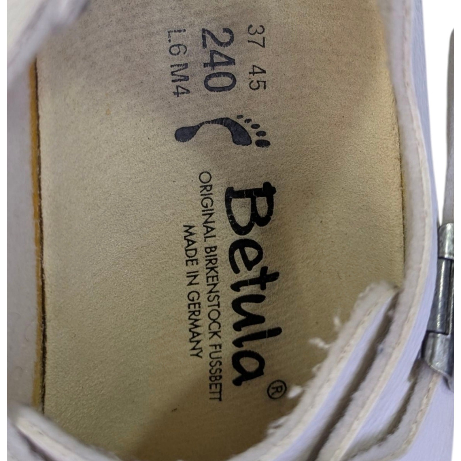 Betula Birkenstock Monk Strap Clogs Size 37 L6 S3551