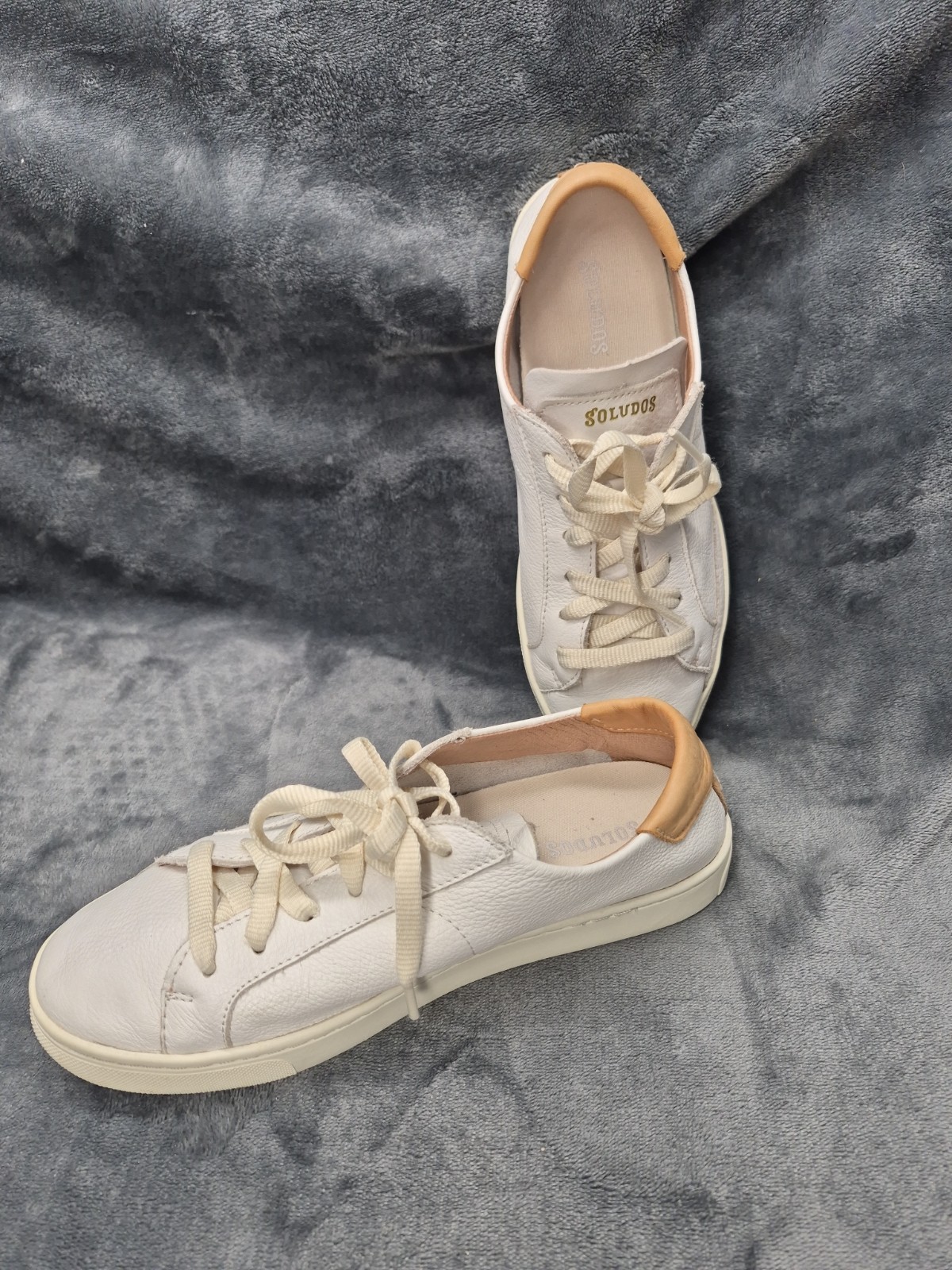 Soludos the original Ibiza classic leather sneaker womens shoes size 8