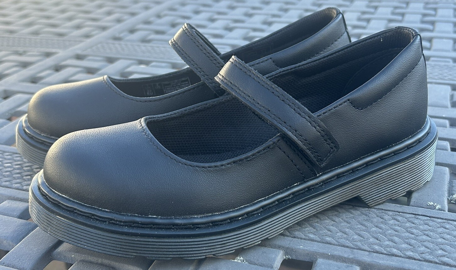Dr. Martens AirWair Macy Black Mary Jane Shoes US Size 2