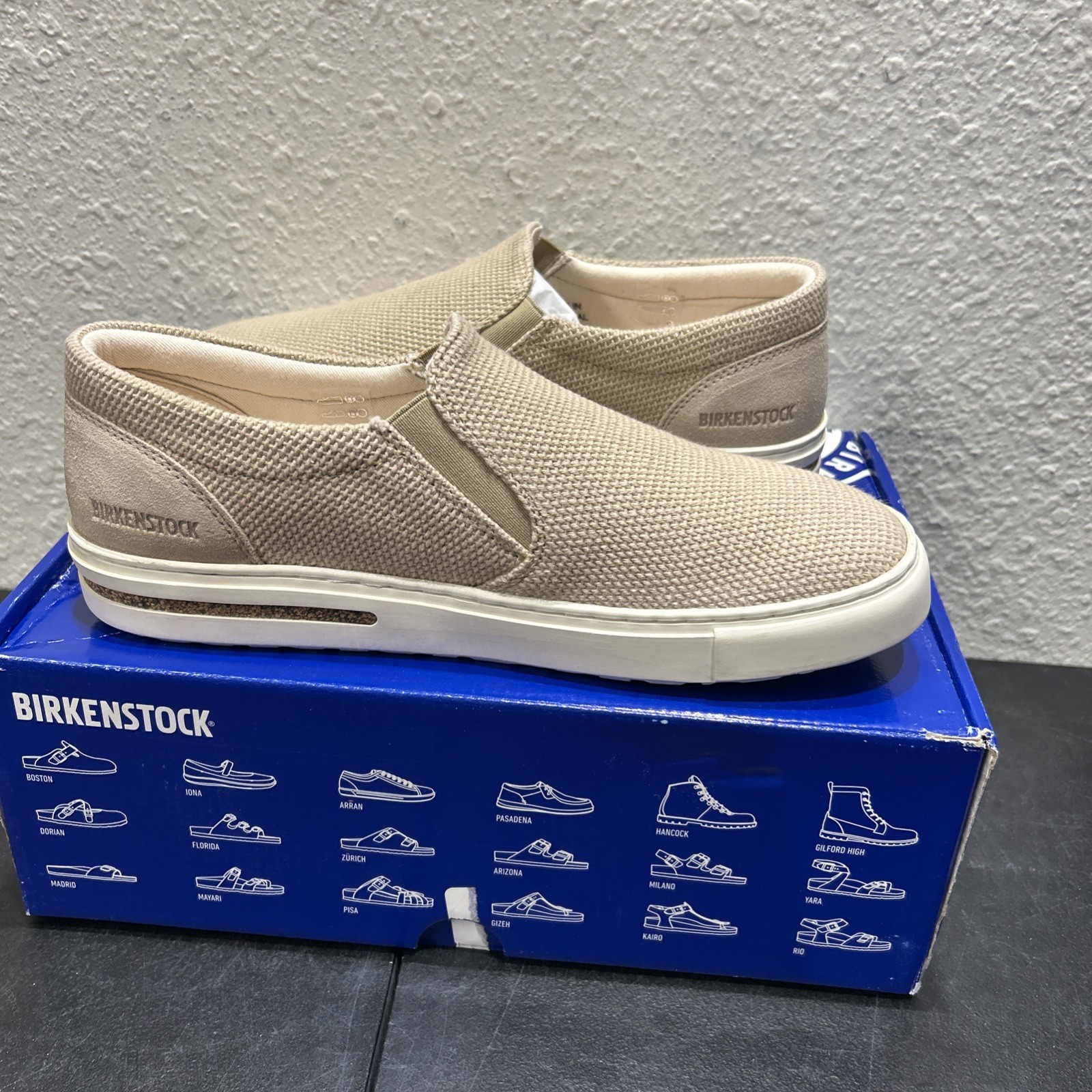 BIRKENSTOCK Oswego Casual Slip-On Shoe Unisex Size US M7/W9 Narrow Fit
