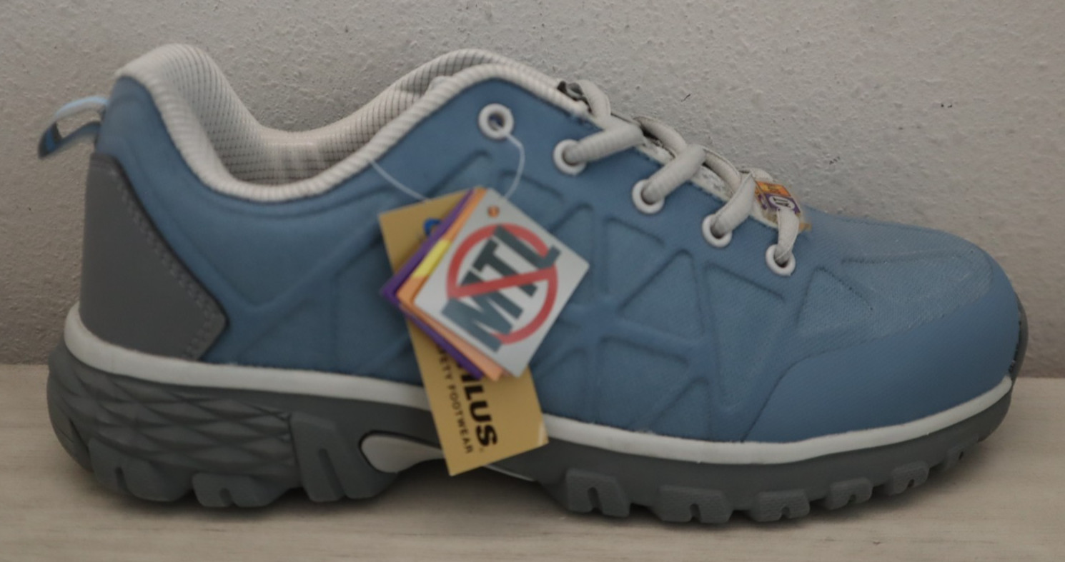 Nautilus N2056 Women’s Sz 10W Blue Spark Static-Dissipative Athletic Work Shoes