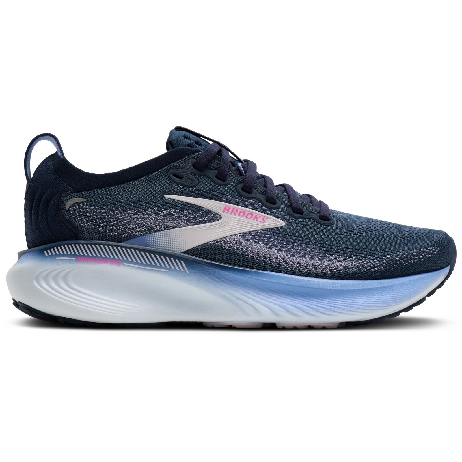 Brooks Women’s Adrenaline GTS 25 Road-Running Shoes Spellbound/Blazing Bell/Pink