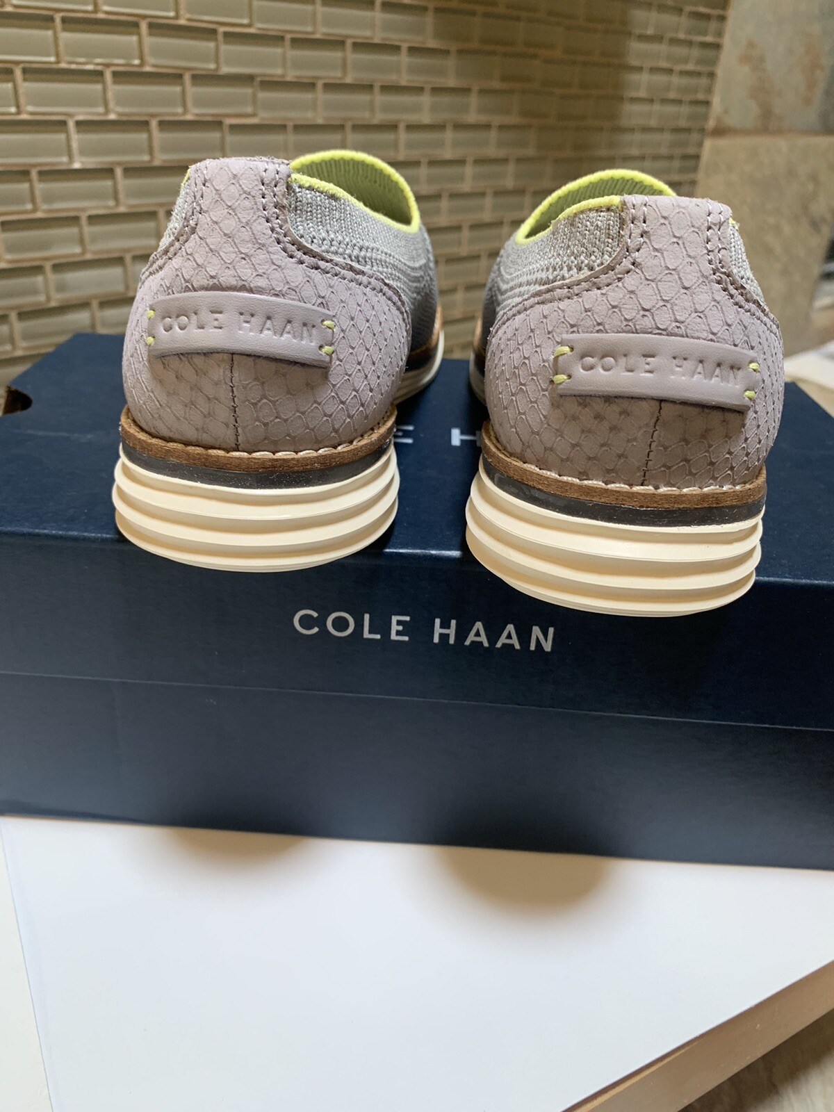 New Cole Haan Women Shoes Size 5.5 B Original Grand Cloud Loafers Sleet